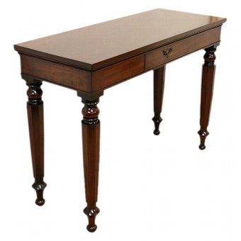 Early Victorian Mahogany Hall Table