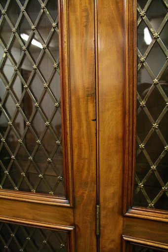 Antique George IV Mahogany 6 Door Bookcase