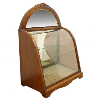 Victorian Mahogany Counter Top Display Cabinet