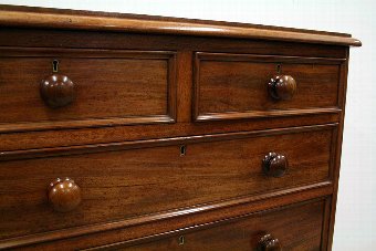 Antique Victorian Mahogany Chest of Drawers/Side Cabinet