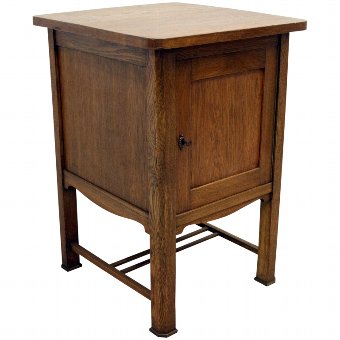 Large Oak Bedside Cabinet