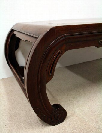 Antique Chinese Rosewood Kang Table