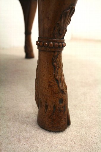 Antique Burr Walnut Circular Occasional/Coffee Table