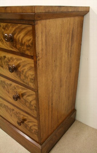 Antique Early Victorian Mahogany Chest of Drawers