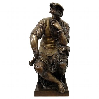 Antique French Bronze Figure 'Laurent De Medicis'