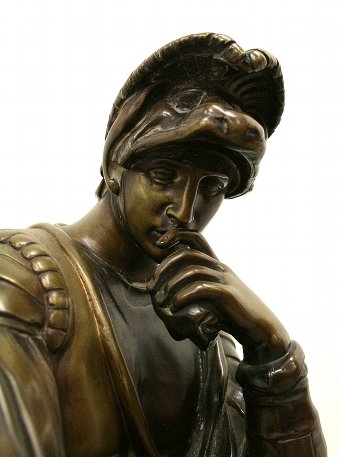Antique French Bronze Figure 'Laurent De Medicis'