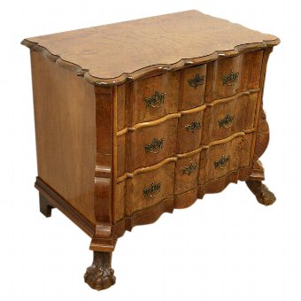 Dutch Walnut Chest of Drawers
