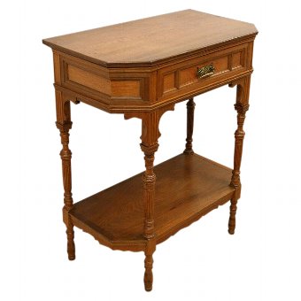 Edwardian Walnut Side Table/Hall Table