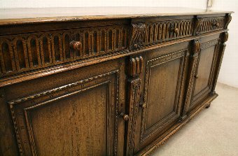 Antique Jacobean Oak Dresser/Sideboard