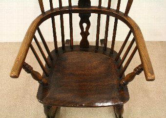 Antique Victorian Windsor Rocking Chair