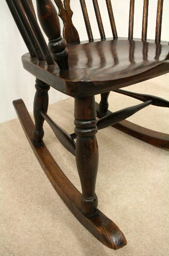 Antique Victorian Windsor Rocking Chair