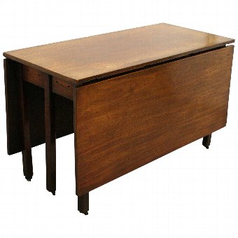 George III Drop Leaf Dining Table
