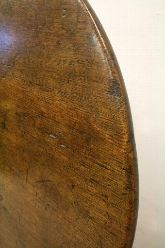 Antique Early Victorian Oak Cricket Table