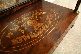 Antique Dutch Mahogany Hall Table / Pier Table