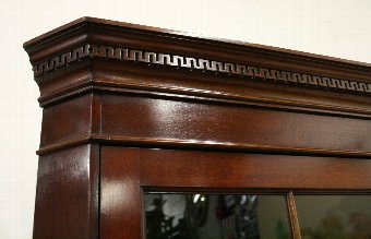 Antique Georgian Style Mahogany Corner Cupboard