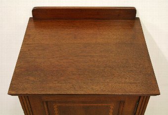 Antique Sheraton Style Mahogany Bedside Cabinet