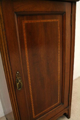 Antique Sheraton Style Mahogany Bedside Cabinet