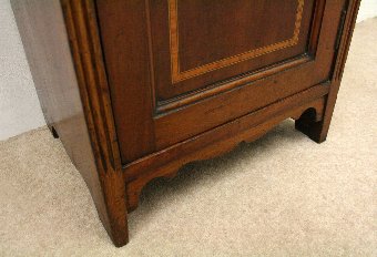 Antique Sheraton Style Mahogany Bedside Cabinet