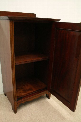 Antique Sheraton Style Mahogany Bedside Cabinet