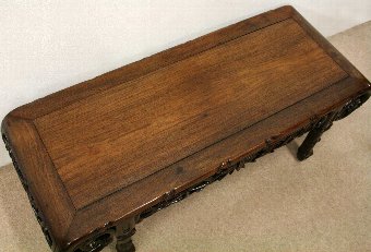 Antique Chinese Rosewood Low Kang Table