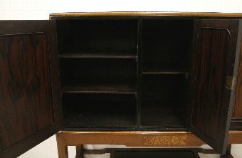 Antique Whytock & Reid Cabinet on Stand