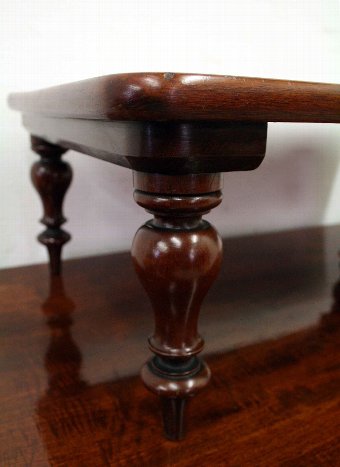Antique Victorian Mahogany Tray Table