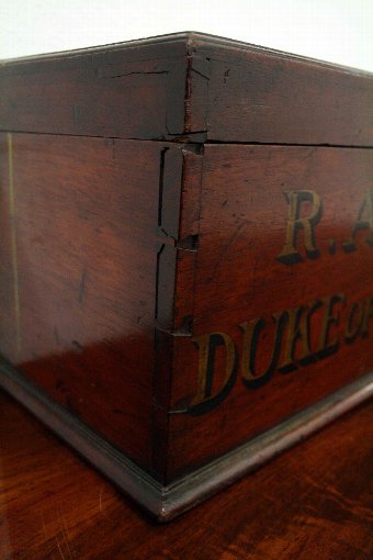 Antique Mahogany Ballot Box