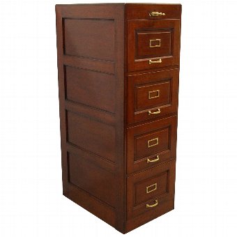 Mahogany Filing Cabinet