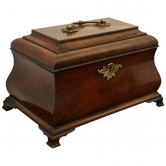 Georgian Mahogany Tea Caddy