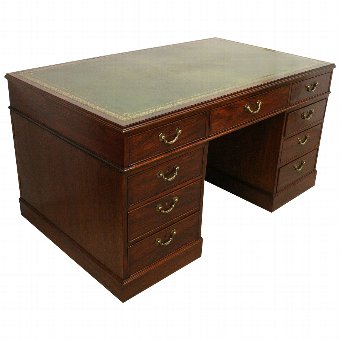 Unusual George III Partners Desk