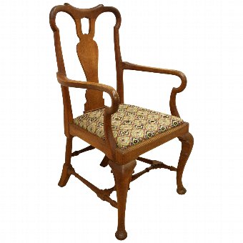 Antique Set of 14 George II Style Dining Chairs