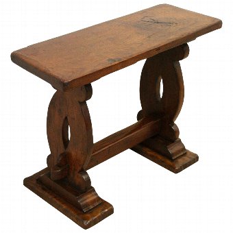 Jacobean Style Oak Bench