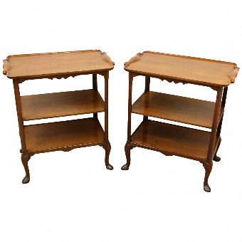 Pair of Whytock & Reid Etageres/Side Tables