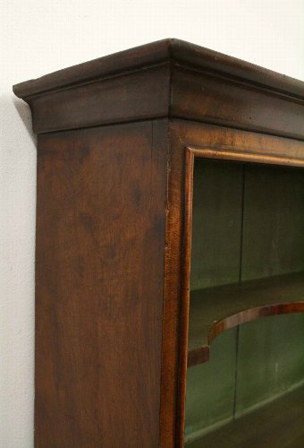 Antique George II Style Walnut Open Bookcase