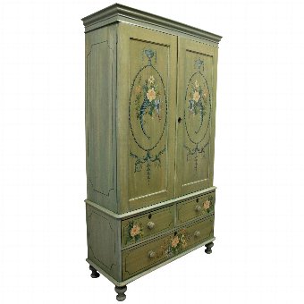 Victorian Painted Pine Press
