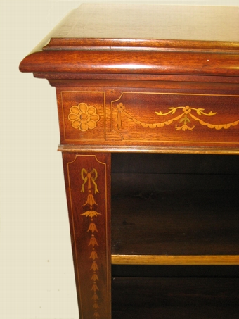 Antique Sheraton Style Mahogany Bookcase