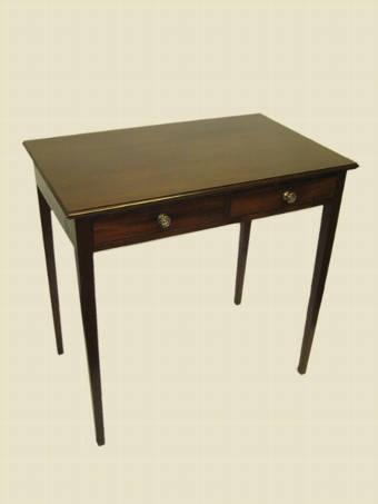 George III Neat Size Mahogany Side Table