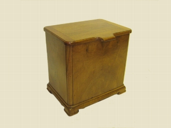Whytock & Reid Walnut Coal Bin