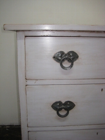 Antique Shabby Chic Solid Pine Chest of Drawers