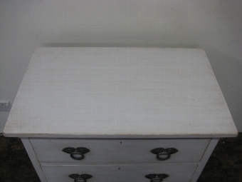 Antique Shabby Chic Solid Pine Chest of Drawers