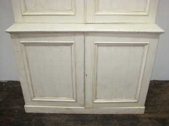 Antique Shabby Chic Victorian Pine Kitchen Cupboard