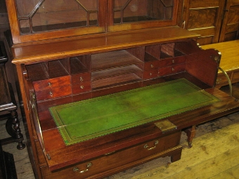 Antique George III Secretaire Bookcase