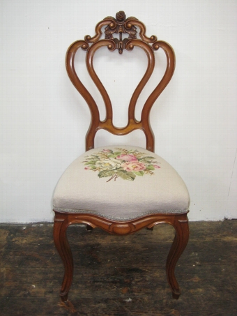 Antique Pair of Victorian Side Chairs