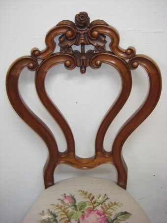 Antique Pair of Victorian Side Chairs
