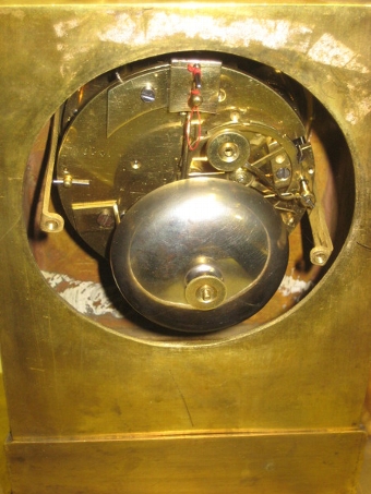 Antique Gilt Bronze Mantel Clock