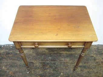 Antique Neat Sized Scottish Mahogany Side Table