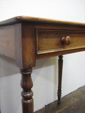 Antique Neat Sized Scottish Mahogany Side Table