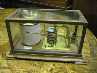 Oak Cased Barograph