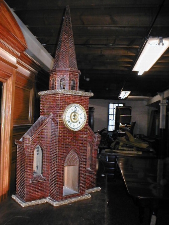 Large Church Shaped Clock