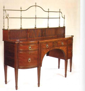 Scottish Regency Mahogany Sideboard 